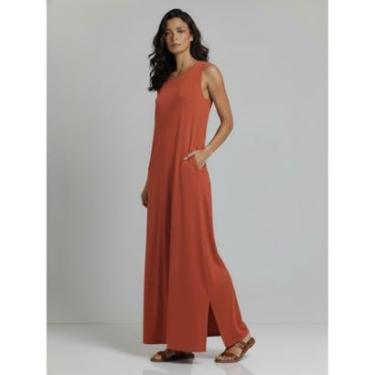 Imagem de Vestido Longo Aveloz Viscolycra Soltinho com Bolso-Feminino