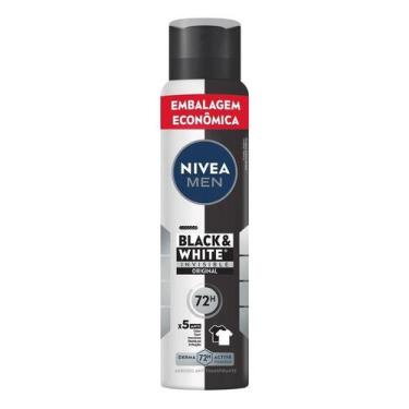 Imagem de Desodorante Aerosol Nivea Men Invisible Black & White 200ml, 1, 200ml