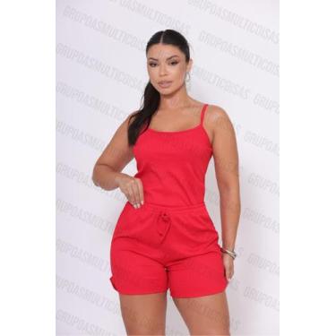 Imagem de Conjunto feminino shorts e regata feminina malha canelada moda verão c