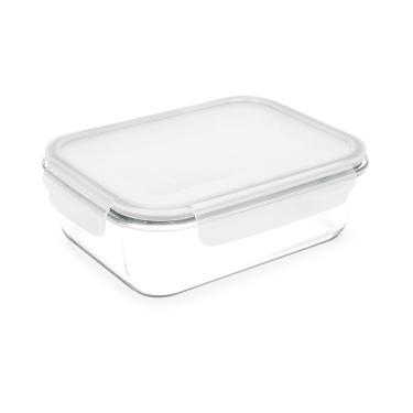 Imagem de Pote Retangular Hermético Brinox Lock&Stock 1L - 20,7 x 15,4 x 7 cm