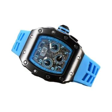 Imagem de Relógio De Pulso Esportivo Multifuncional De Quartzo Tipo Barril Para 