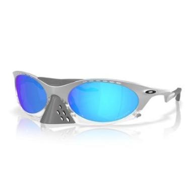 Imagem de Óculos de Sol Oakley Plantaris Silver Prizm Sapphire-Unissex