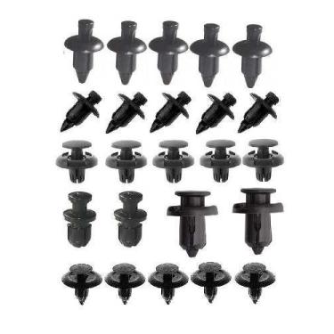 Imagem de 24 Presilha Carenagem Hayabusa Gsxr R1 R6 Ninja Cbr Yzf Zx - honda/yam