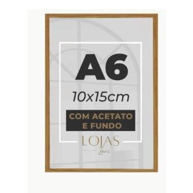 Imagem de Molduras Porta Retrato A6 10x15cm Acetato Fundo Liso Quadros Foto - Ma
