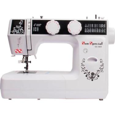 Imagem de Máquina Costura Doméstica Ss-989 220V Mecânica Preta - Sun Special, 22
