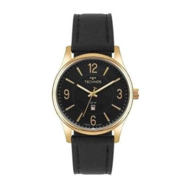 Imagem de Relógio Technos Steel Dourado Masculino 2115TZW/0P-Masculino
