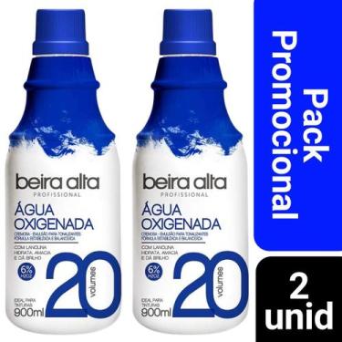 Imagem de kit 2 Água Oxigenada Beira Alta 900ml - Volume 20