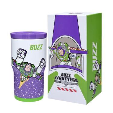 Imagem de Copo Térmico Buzz Lightyear Infantil Menino Durável Disney Store