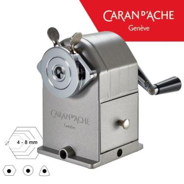 Imagem de Apontador Manual de Mesa com Manivela Caran D'ache Prata - CARAN DACHE