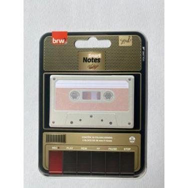Imagem de Bloco smart notes vintage -toca-fita - brw