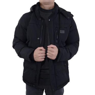 Imagem de Jaqueta Masculina Nicoboco Nylon Swew Preta - 55381NH, P, Preto