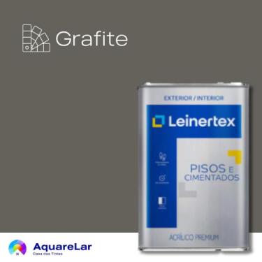 Imagem de Pisos e Cimentados Leinertex 18L, Grafite