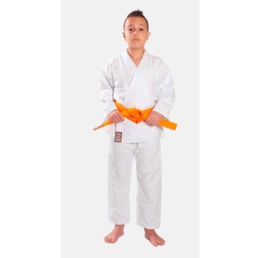Imagem de Kimono Haganah Karatê Reforçado Branco - Infantil, M1