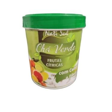 Imagem de Chá Verde Solúvel - Frutas Cítricas -  250g - Com Colágeno - Natisul