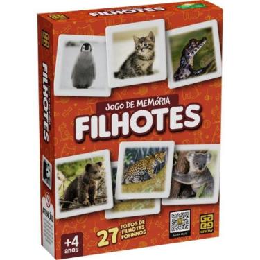Imagem de Jogo da Memoria Filhotes 27 Pares - GROW