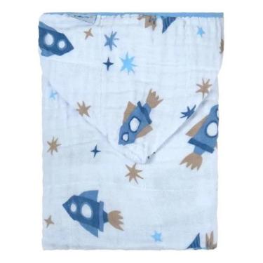 Imagem de Toalha De Banho Bebê Soft C/Capuz Baby Joy