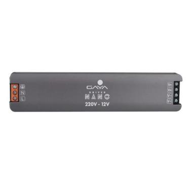 Imagem de Fonte Driver Fita LED Nano 72W 6A 12V 220V - Gaya