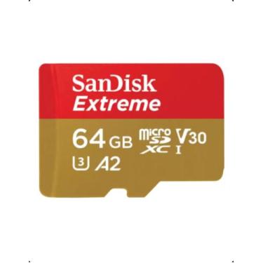 Imagem de Cartão de Memória Extreme Sandisk Oficial 64gb 4k Micro Sdxc