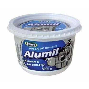 Imagem de Pasta Limpa Aluminio Alumil (500 Gr) Limpa E Da Brilho - Start