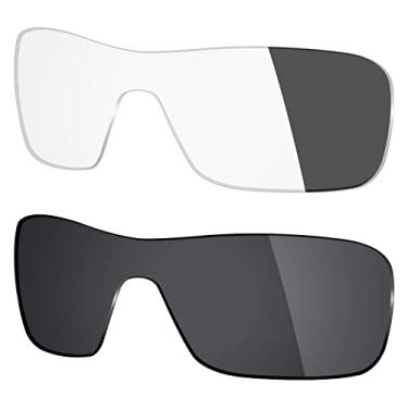 Imagem de 2 pares de lentes polarizadas de substituição da Mryok para óculos de sol Oakley Turbine Rotor – Opções