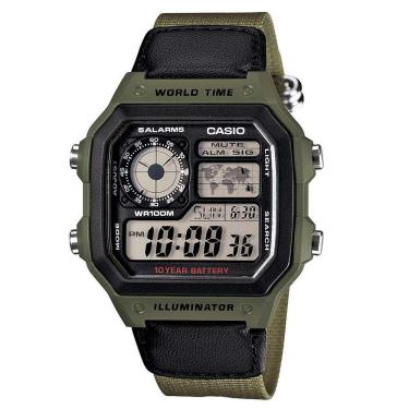 Imagem de Relógio Casio Military Masculino - AE-1200WHB-3BVDF