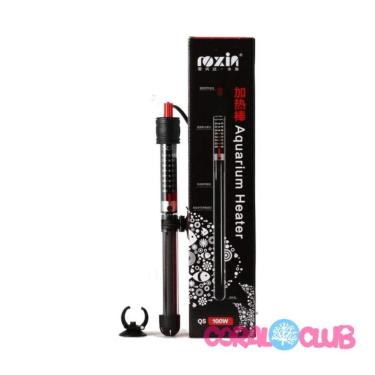 Imagem de Roxin Aquarium Heater Q5 - Termostato c/ Aquecedor 100W 110V