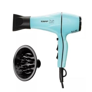Imagem de Secador De Cabelo Profissional Style Azul Tiffany + Difusor