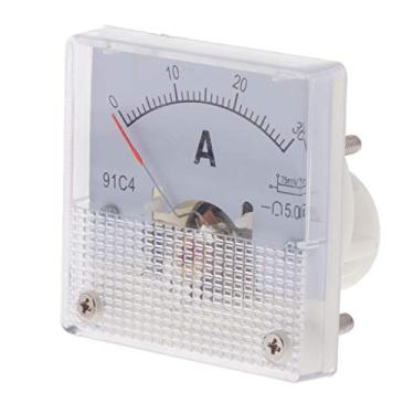 Imagem de Baoblaze 1 peça Medidor de Voltímetro de Painel Analógico DC 0-15A/20A/30A 50A 75MV Faixa 91C4-0-30A (75mV)