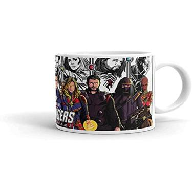 Imagem de Canequeiro Store Os Vingadores 2 Caneca de Porcelana Personalizada, Multicor, 10 x 10 x 10 cm