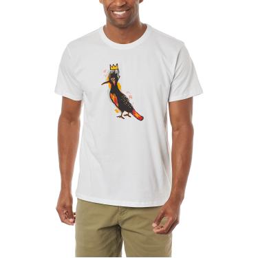 Imagem de Camiseta Estampada Pica Pau Basquiat, Reserva, Masculino, Branco, G