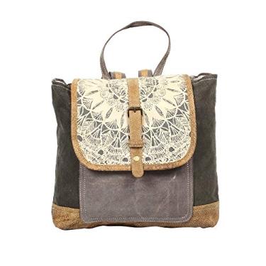 Imagem de Myra Bag Daisy Delight Mochila de lona reciclada S-1287