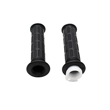 Imagem de 1 conjunto de manoplas giratórias para guidão de acelerador de 7/8" apto para motocicleta ATV scooter