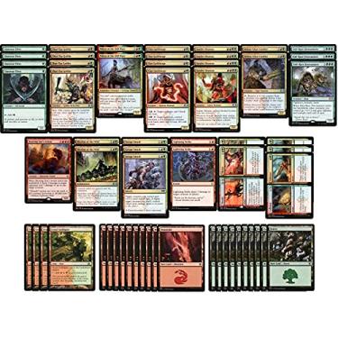 Imagem de Gruul Aggro Riot Deck - Vermelho Verde - Legal Moderno - Personalizado - Magic The Gathering - MTG - 60 Cartas