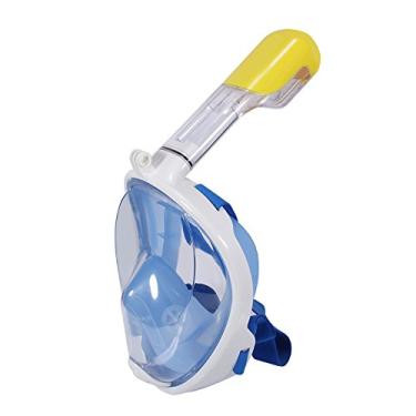 Imagem de Máscara Mergulho Livre Snorkeling Full Face para GoPro Tamanho S/M Cor Azul