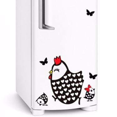 Imagem de Adesivos Geladeira Galinha Da Angola Decoração