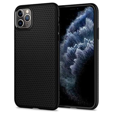 Imagem de Spigen Capa Liquid Air Armor Projectada para Apple iPhone 11 Pro - Preto Fosco