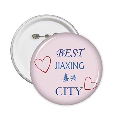 Imagem de Ícone da cidade Jiaxing Art Deco, presente moderno, broches, emblema, acessórios, decoração, 5 peças