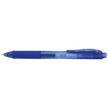 Imagem de Pentel Caneta de gel Energel-X, retrátil, ponta fina de agulha de 0,5 mm, tinta azul, barril azul, dúzia