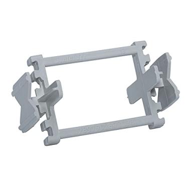 Imagem de Espaçador de Bloco Vidro 8 cm Branco com 10