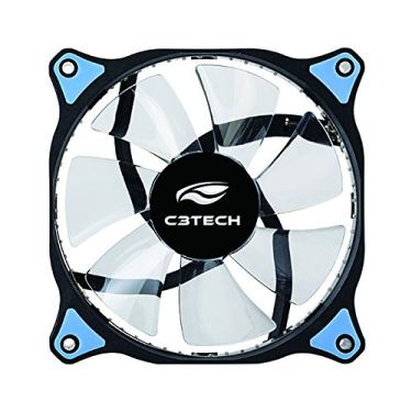 Imagem de Cooler Fan C3Tech F7L130BL Storm 12cm - Com iluminação Led Azul 30Led Rolamento FDB 12v 1200RPM