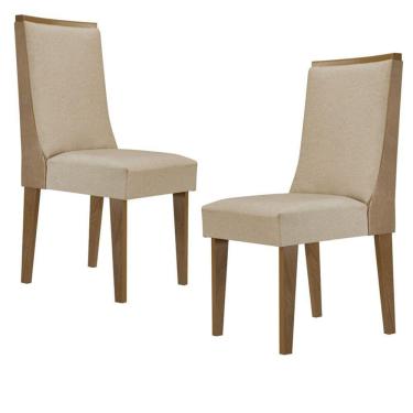 Imagem de Cadeiras para Mesa de Jantar 100% MDF - Dakota - Móveis Rufato