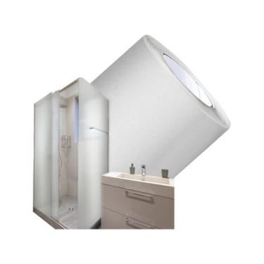 Imagem de Vinil Adesivo 1 metro x 50cm Jateado A Prova D'água Para Envelopamento de Geladeira Móveis