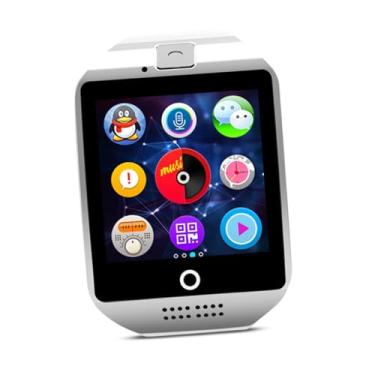 Imagem de BESTonZON relógios smartwatch com slot sim smartwatch blueteeth telefone smartwatch celular Assistir relógio de telefone branco
