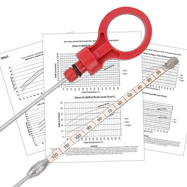 Imagem de Dipstick de transmissão automática para Jeep Liberty Patriot Dodge Nitro Caliber Chrysler 300 VW 2.7 3.5 3.6 3.7 5.7 6.1 6.4 CVT Dipstick de óleo - Revendedor #s 8863B, 9336, 42RLE, NAG1, 62TE