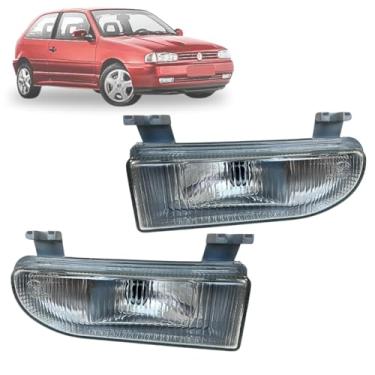 Imagem de Par Farol Auxiliar Milha Gol Bola G2 95 96 97 98 99