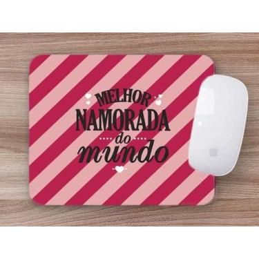 Imagem de Mouse Pad Presente Melhor Namorada do Mundo - Deluzz