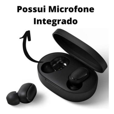 Imagem de Fone De Ouvido Bluetooth Preto Para Galaxy S22 - Mdm
