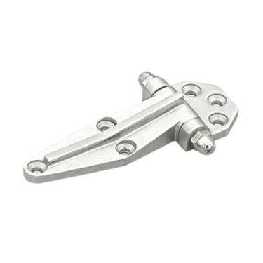 Imagem de IEUDNS Dobradiça de trava de porta de armazenamento a frio para freezer, acessório de aço inoxidável para serviços pesados, peça de reparo para torrador, com Costela