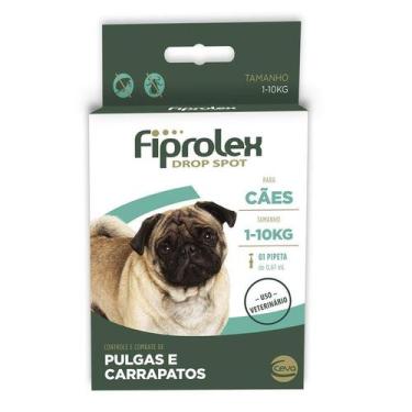 Imagem de Fiprolex Ceva Drop Spot para Cães Até 10kg - Ceva / Fiprolex