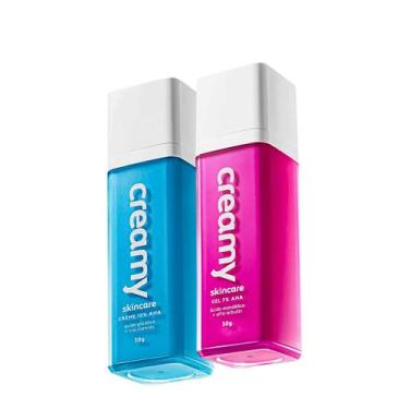 Imagem de Kit Creamy Ácido Glicólico Redutor de Linhas e Ácido Mandélico Gel Ant